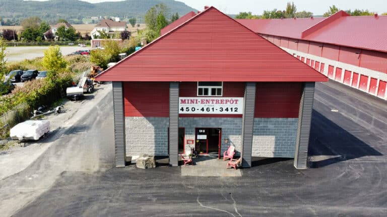 Mini-Entrepôt St-Basile, un service d'entreposage fiable, sécuritaire et accessible sur la Rive-Sud