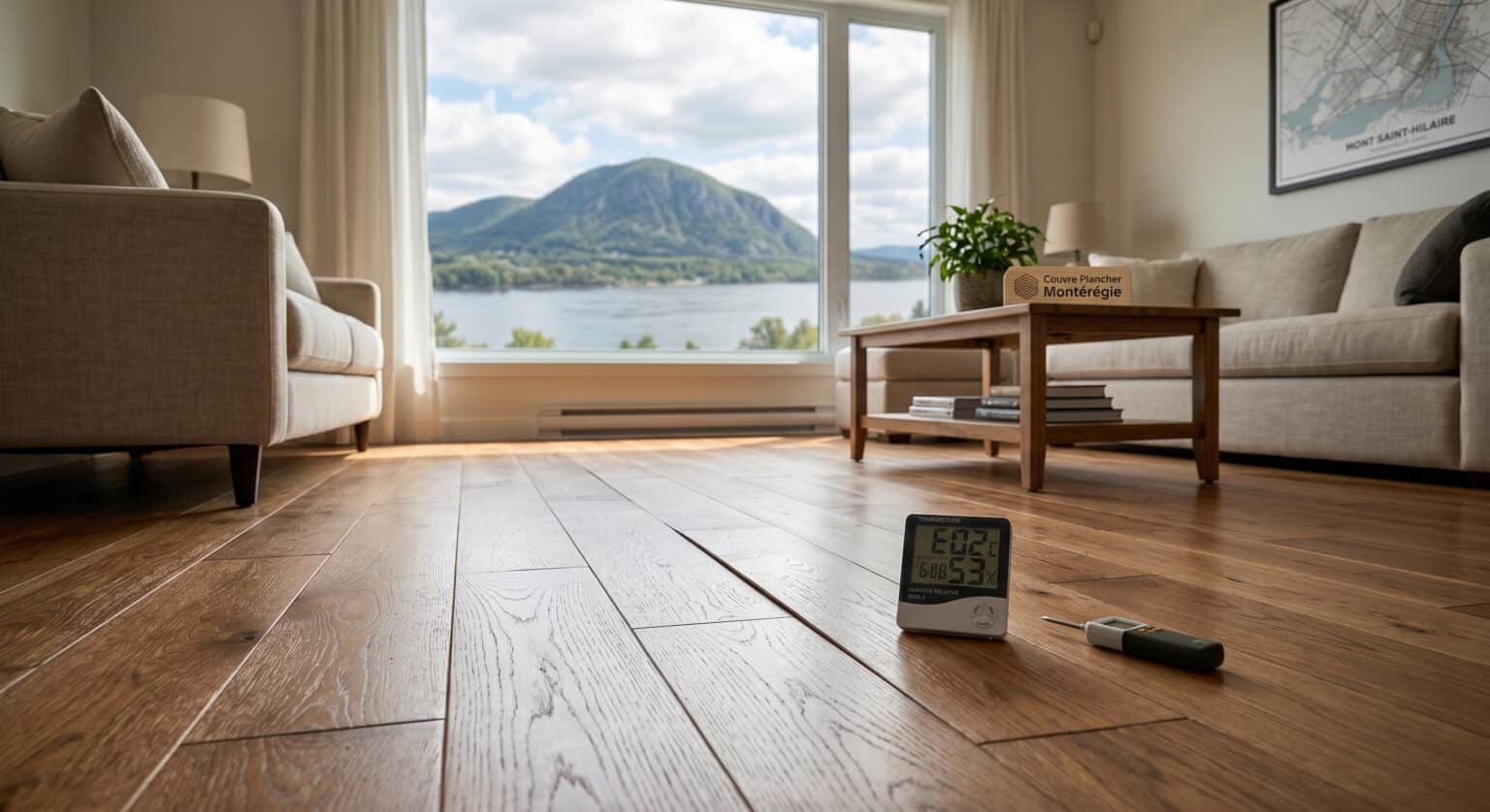 Comment proteger votre plancher de bois franc de lhumidite a Mont Saint Hilaire