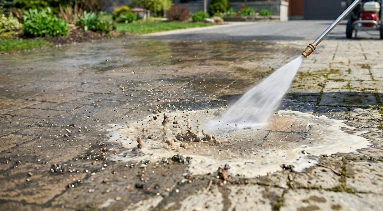 Le nettoyage haute pression pour la préservation des propriétés résidentielles à Boucherville après l'hiver