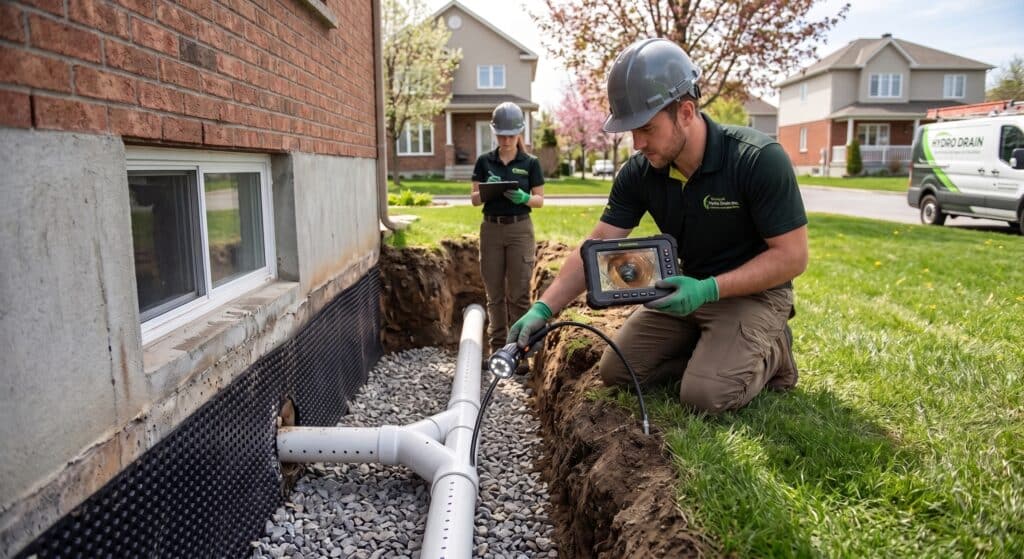 Proteger ses fondations L importance d un drain francais optimal a Victoriaville